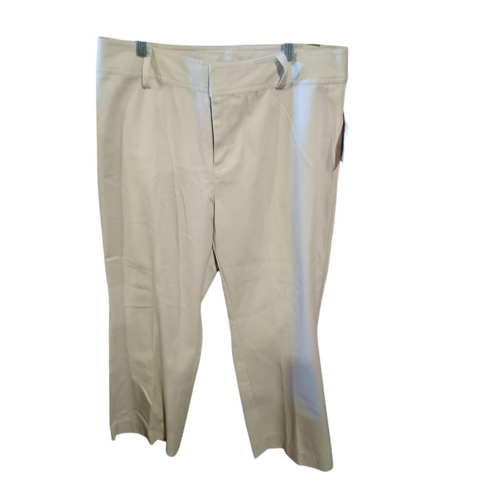 Sonoma Khaki Dress Pants Women's Size 12 Stretch NWT